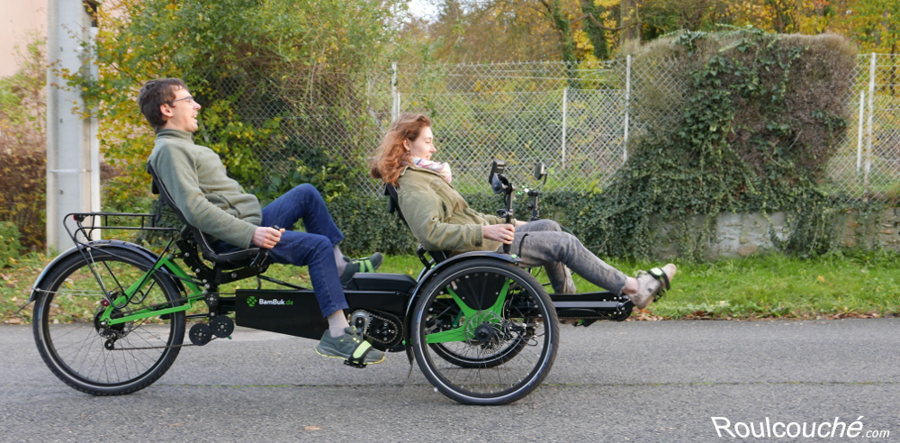 Tandem E-Trike Bambuk