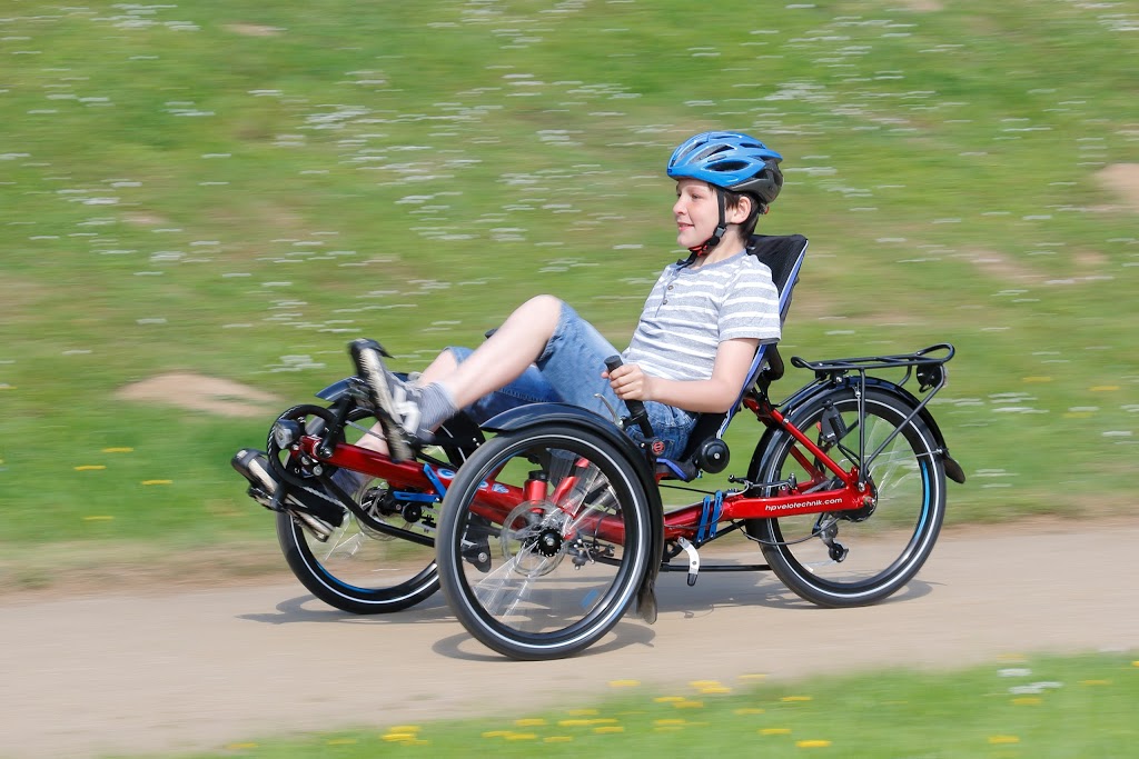 Tricycle pour enfant HPvelotechnik avec option handicape.