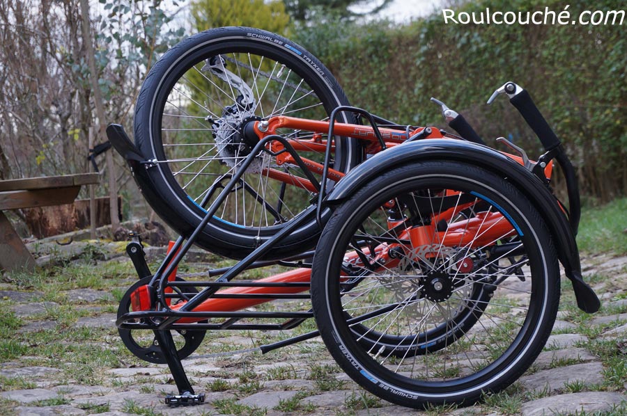 Ce tricycle se plie en quelques secondes.