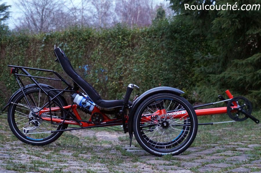 Un tricycle pour les cyclotouristes