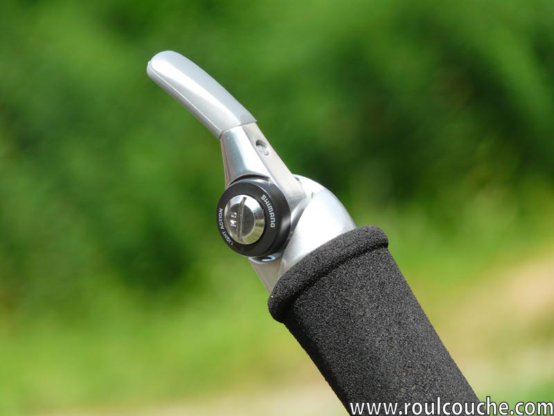 En option les Bar Ends pour le Dualdrive et le dérailleur XT 9 vitesses.