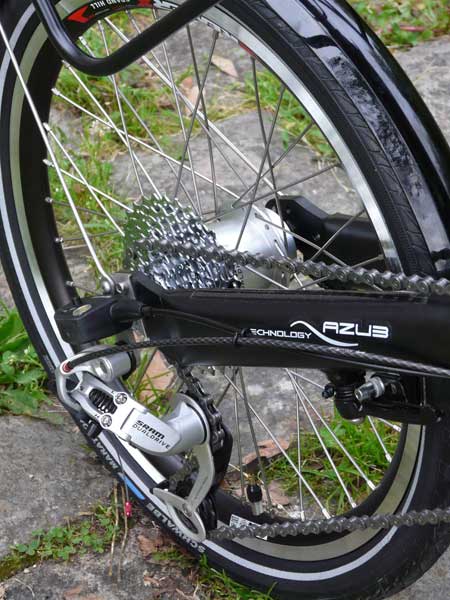 Le Dual Drive SRAM est une option particulièrement adaptée aux vélos Couchés.