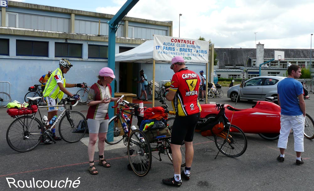 PBP 2011 FOUGERES Tandem tricycle