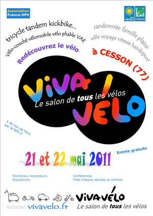 Affiche salon Viva Vélo