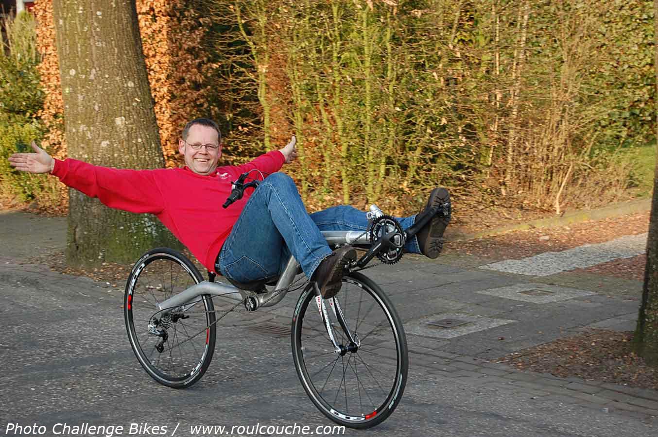 Essais du nouveau Veltop pour tricycles, Roulcouché