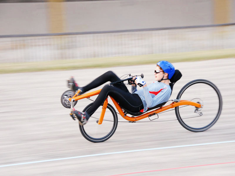 Entrainement au vélodromme de Vincennes