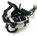 Tagun avec sacoches spécialement conçues par Ortlib pour les vélos couchés
