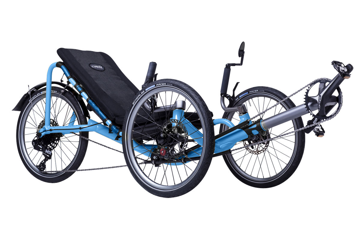 Essais du nouveau Veltop pour tricycles, Roulcouché