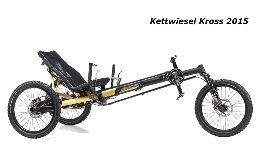 kettwiesel Hase tricycle adulte pour le tout terrain