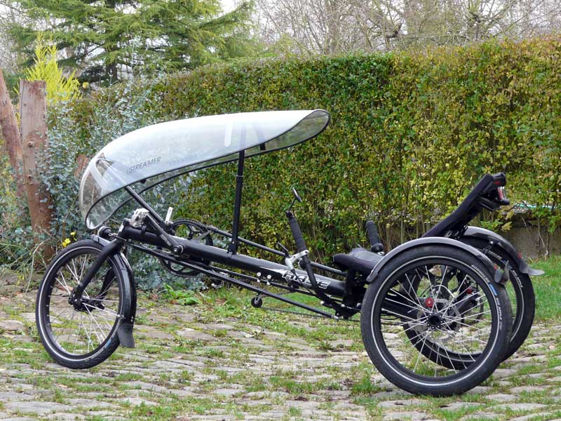 Le Streamer rend le tricycle Kettwiesel encore plus polivalent et utilisable quotidiennemt.