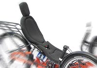 Le siege Bodylink tricycle couchÃ© HP Velotechnik